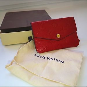 Louis Vuitton Cerise Empreinte Pochette Cles